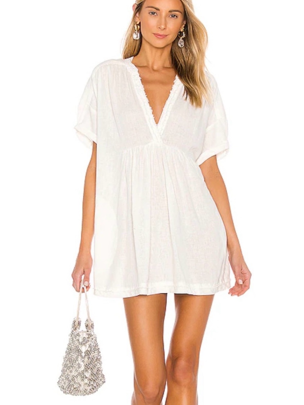 Free People NWT Get Away With Me Tunic - size small